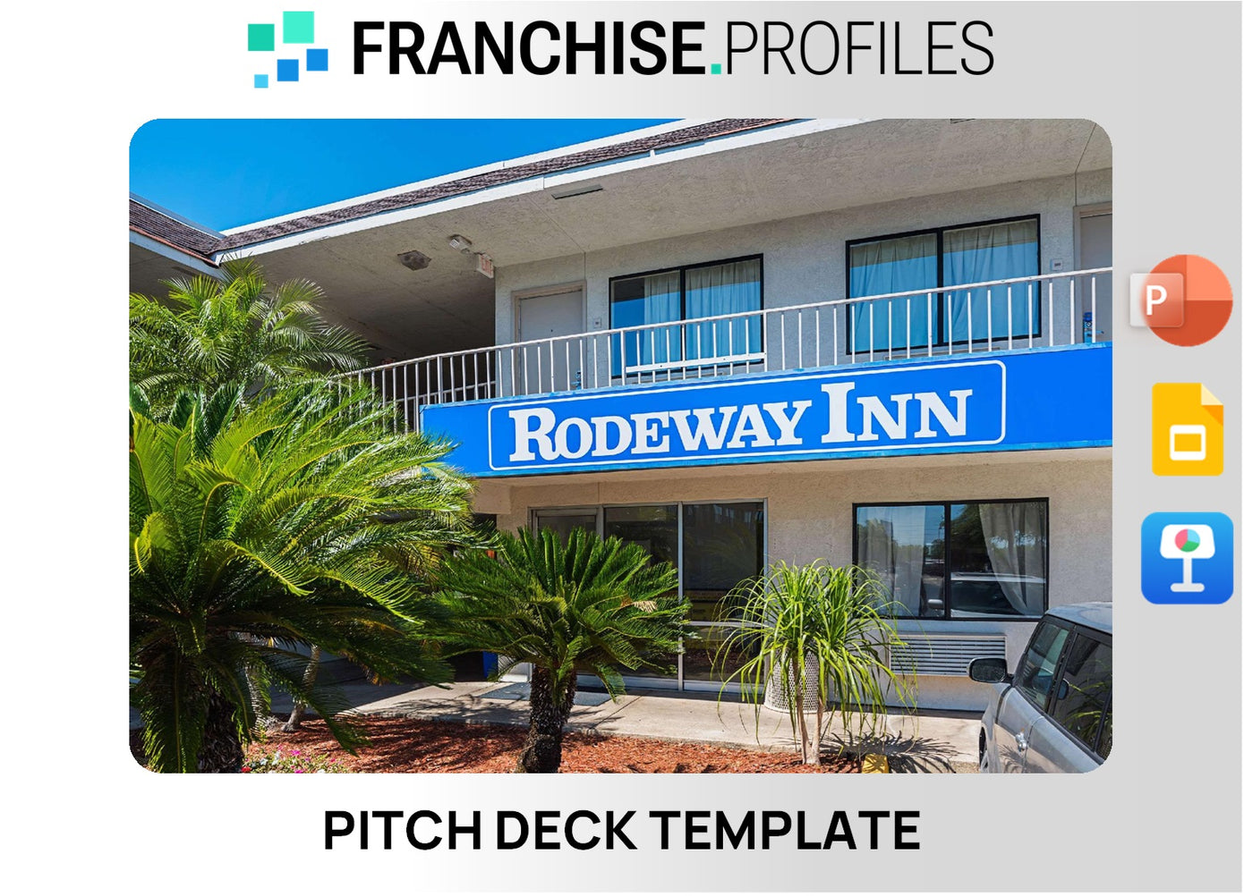 Rodeway Inn Franchise Pitch Deck Template
