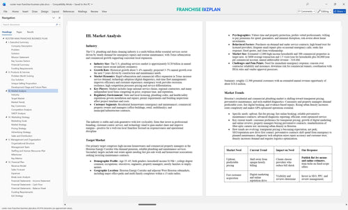rooter man franchise business plan 3