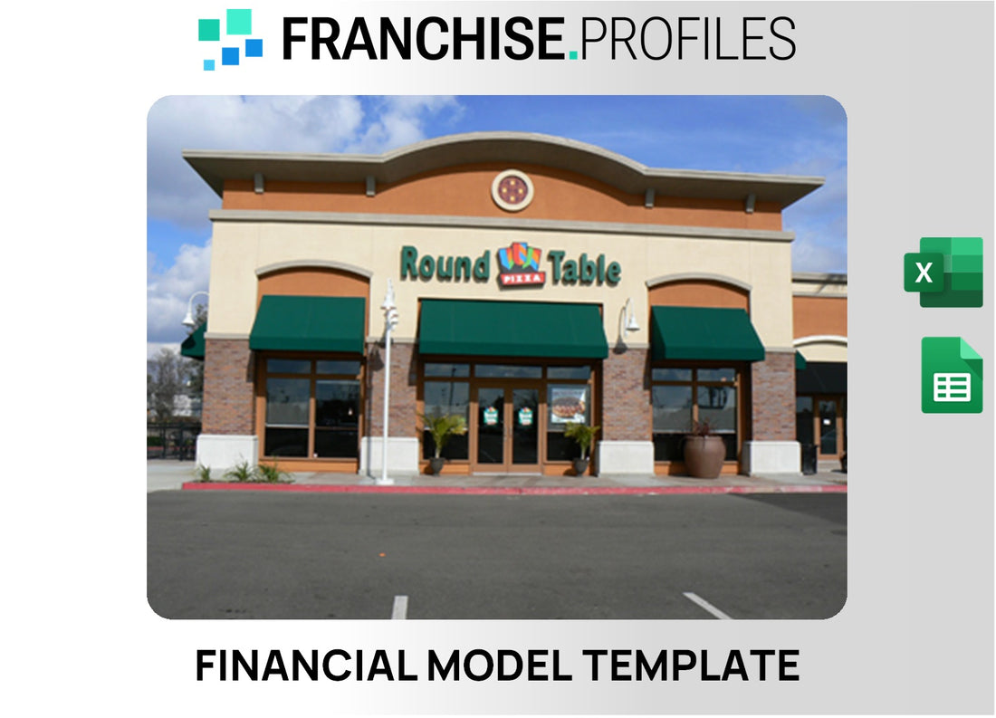Round Table Pizza Franchise Financial Model Template
