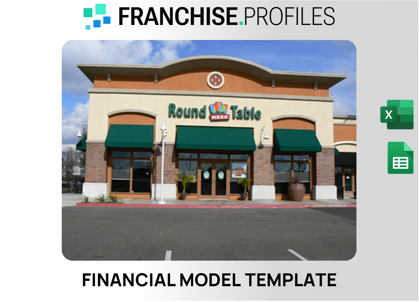 Round Table Pizza Franchise Financial Model Template