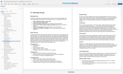 row house franchise business plan 4