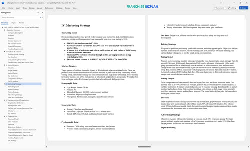 safe splash swim school franchise business plan 4