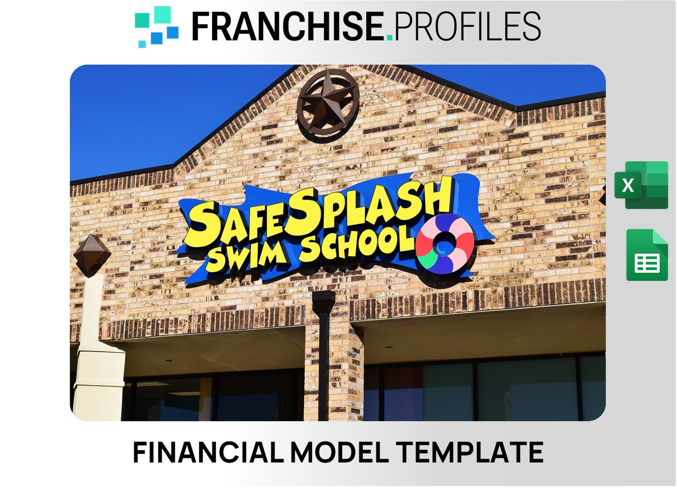 Safe Splash Swim School Franchise Financial Model Template