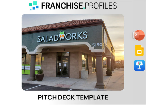 Saladworks Franchise Pitch Deck Template