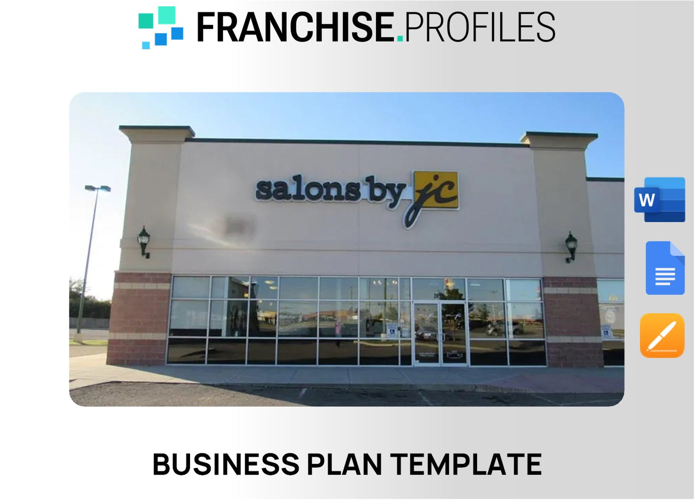 Salons By JC Franchise Business Plan Template