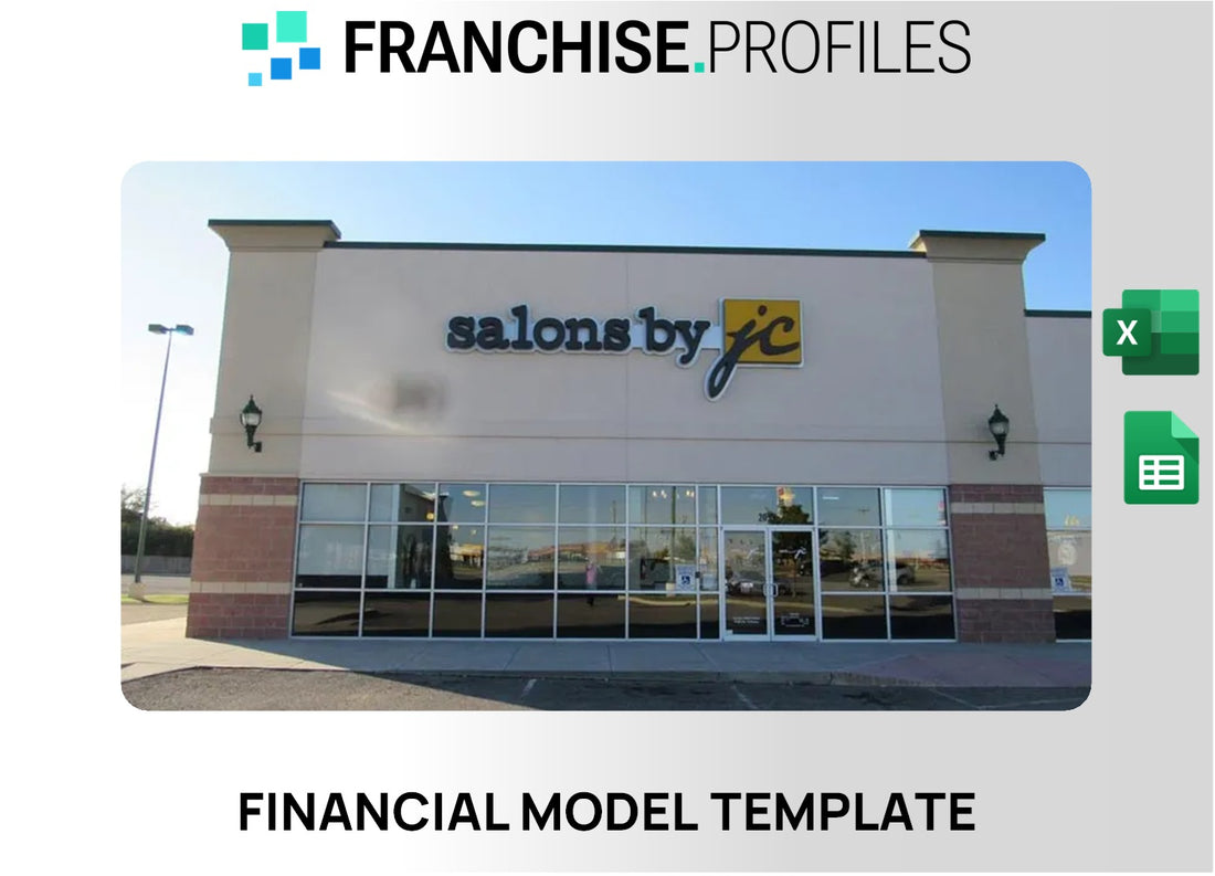 Salons By JC Franchise Financial Model Template