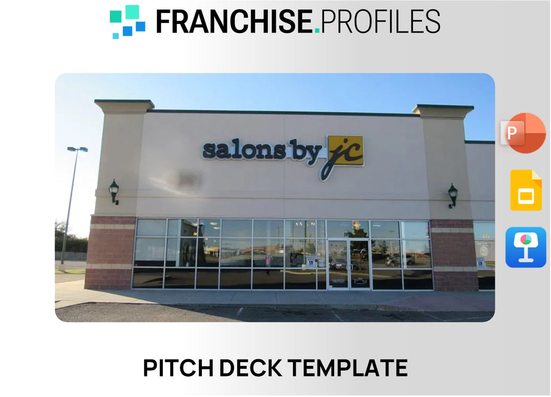 Salons By JC Franchise Pitch Deck Template