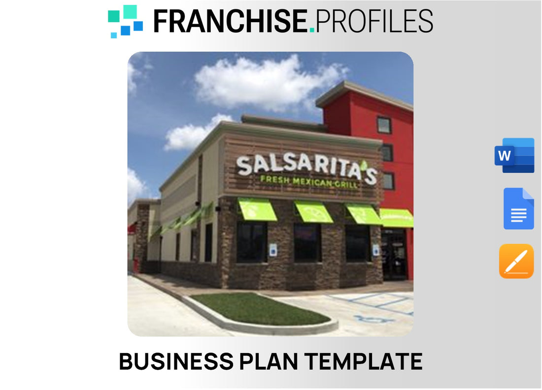 Salsarita's Fresh Mexican Grill Franchise Business Plan Template