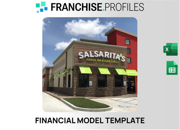 Salsarita's Fresh Mexican Grill Franchise Financial Model Template