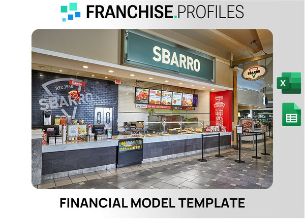 Sbarro Franchise Financial Model Template