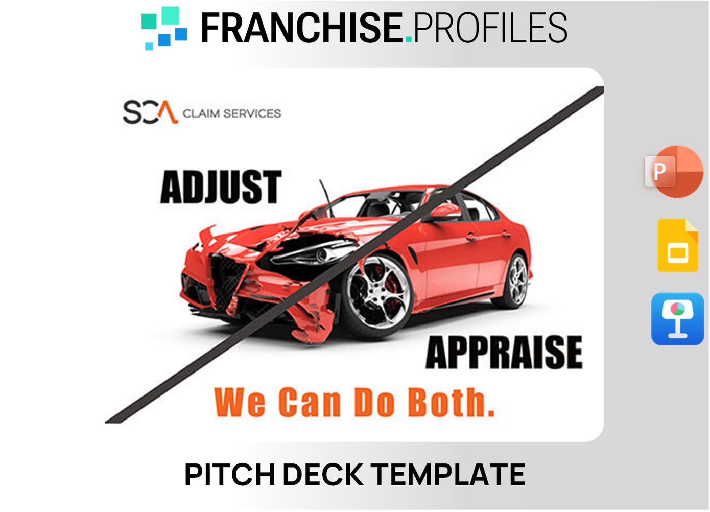 SCA Appraisal Services Franchise Pitch Deck Template