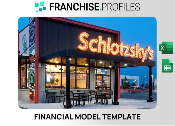 Schlotzsky's Franchise Financial Model Template