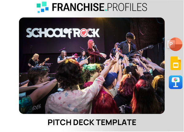 School of Rock Franchise Pitch Deck Template