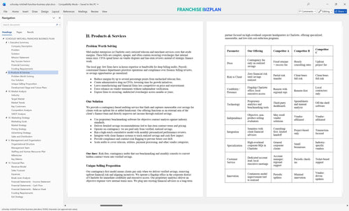 schooley mitchell franchise business plan 2
