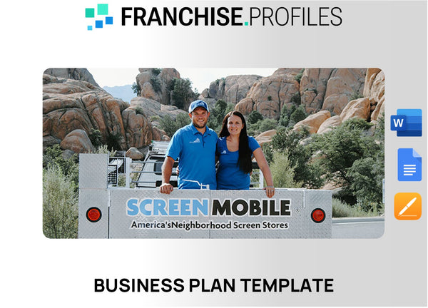 Screenmobile Franchise Business Plan Template