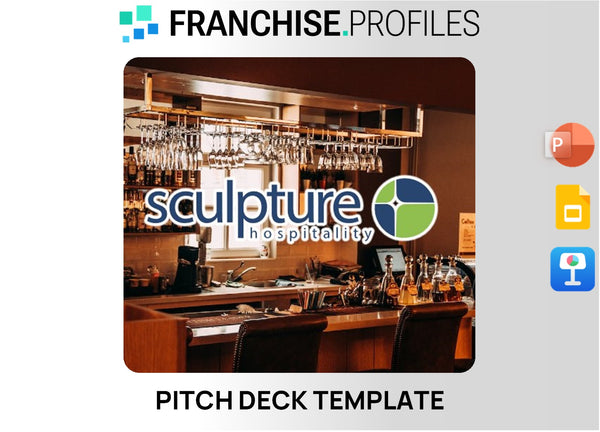 Sculpture Hospitality Franchise Pitch Deck Template