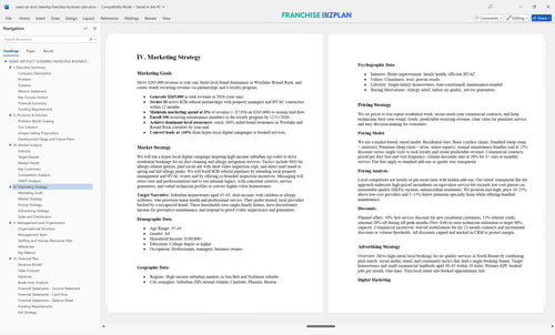 sears air duct cleaning franchise business plan 4