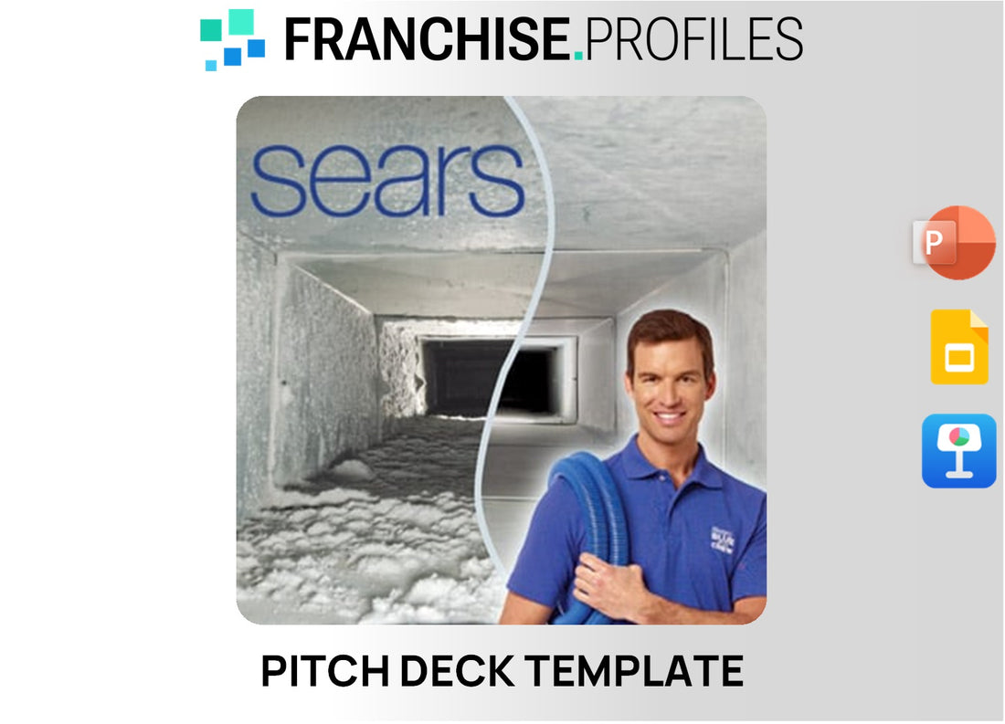 Sears Air Duct Cleaning Franchise Pitch Deck Template