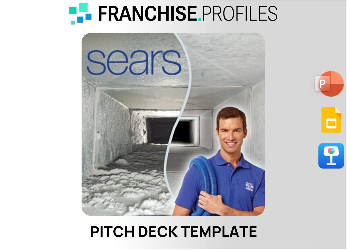 Sears Air Duct Cleaning Franchise Pitch Deck Template
