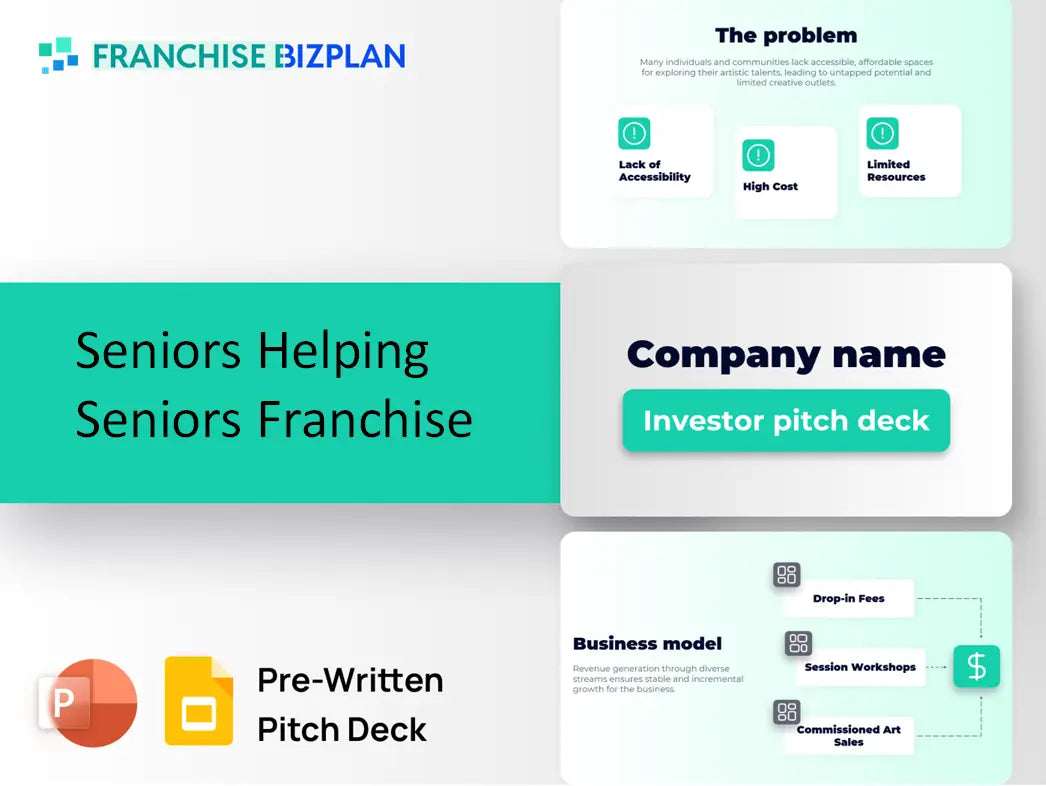 Seniors Helping Seniors Franchise Investment Pitch Deck 2026