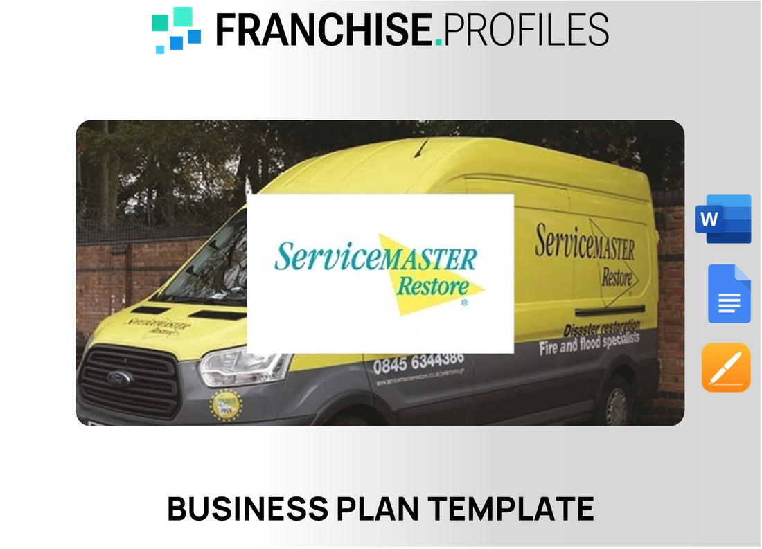 ServiceMaster Restore Franchise Business Plan Template