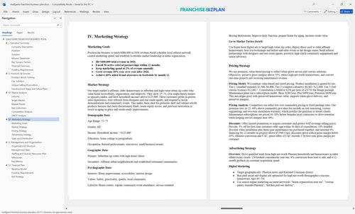 shelfgenie franchise business plan 4