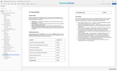 shelfgenie franchise business plan 6