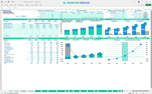 shelfgenie financial model dashboard 8dac3283 d28b 45bc 93b2 5391a3685c98
