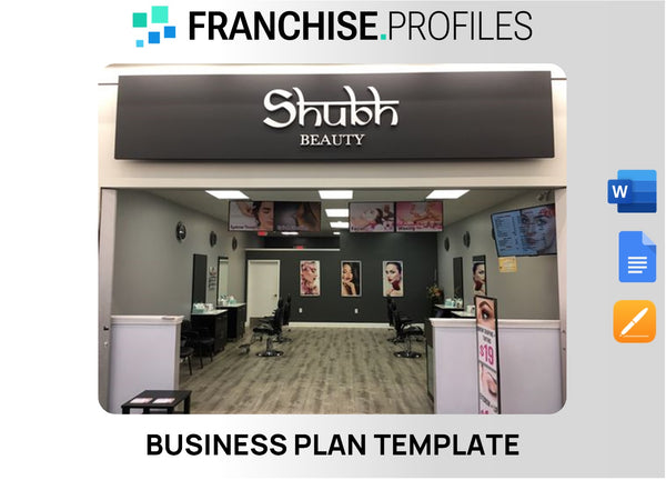 Shubh Beauty Salon Franchise Business Plan Template