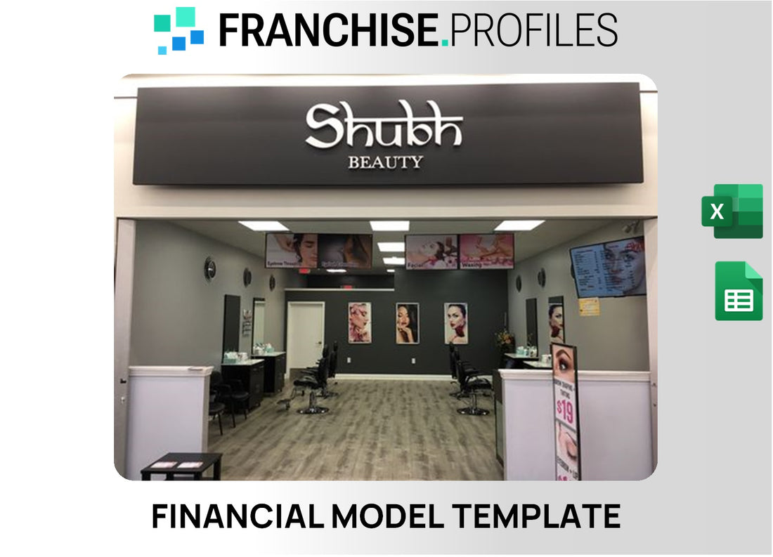 Shubh Beauty Salon Franchise Financial Model Template