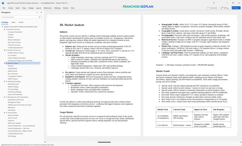 signal 88 security franchise business plan 3