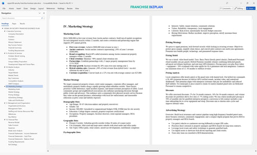 signal 88 security franchise business plan 4