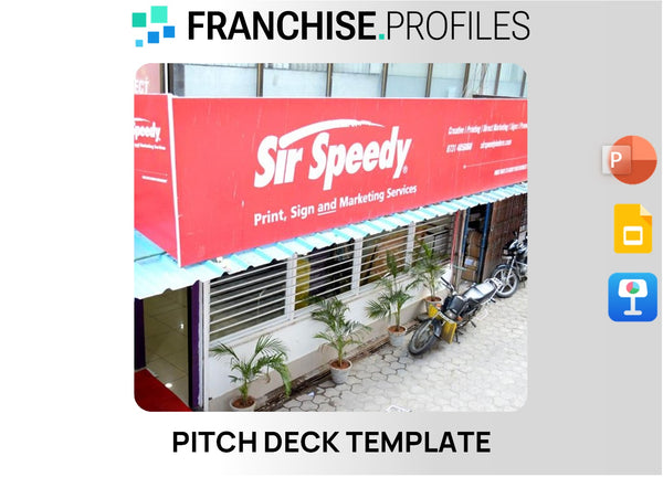 Sir Speedy Franchise Pitch Deck Template