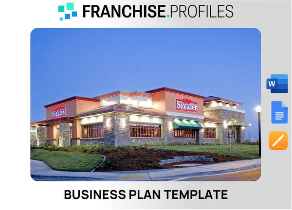 Sizzler Franchise Business Plan Template