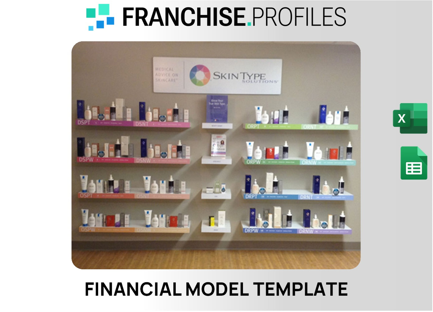 Skin Type Solutions Franchise Financial Model Template