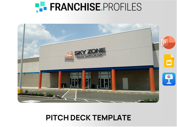 Sky Zone Indoor Trampoline Park Franchise Pitch Deck Template