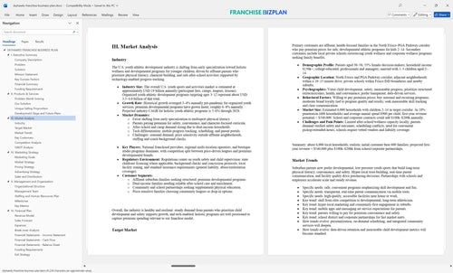 skyhawks franchise business plan 3
