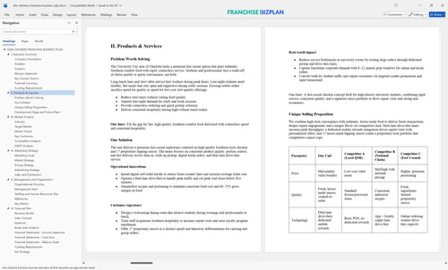 slim chickens franchise business plan 2