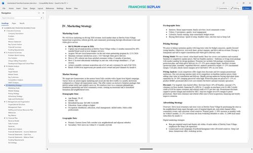 slumberland franchise business plan 4
