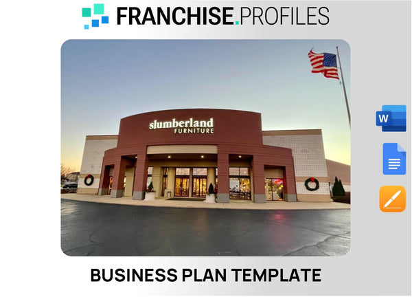 Slumberland Franchise Business Plan Template