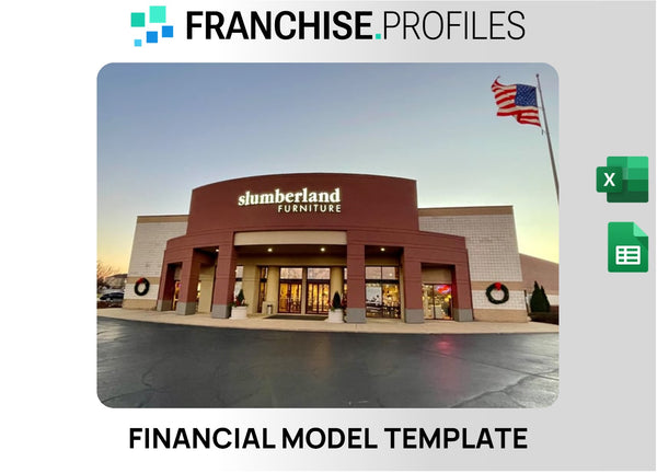 Slumberland Franchise Financial Model Template
