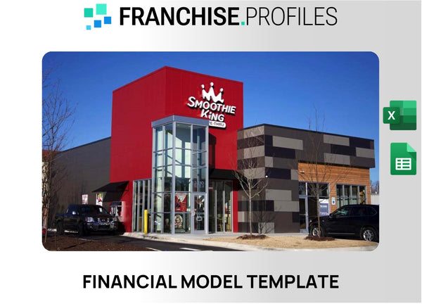 Smoothie King Franchise Financial Model Template