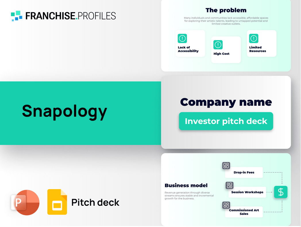 Snapology Franchise Pitch Deck Template