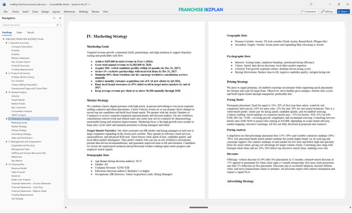 snelling franchise business plan 4