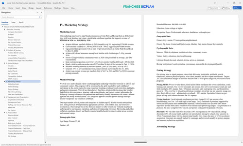 soccer shots franchise business plan 4