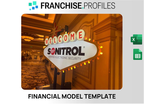 Sonitrol Franchise Financial Model Template