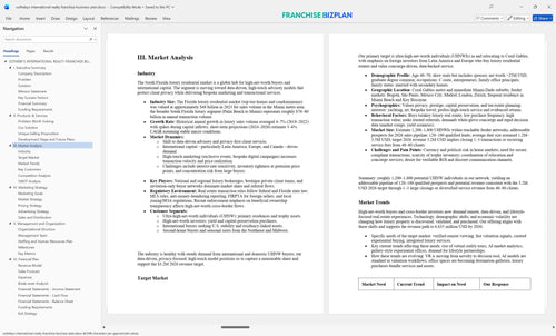 sothebys international realty franchise business plan 3