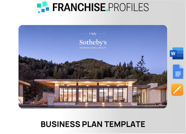 Sotheby's International Realty Franchise Business Plan Template