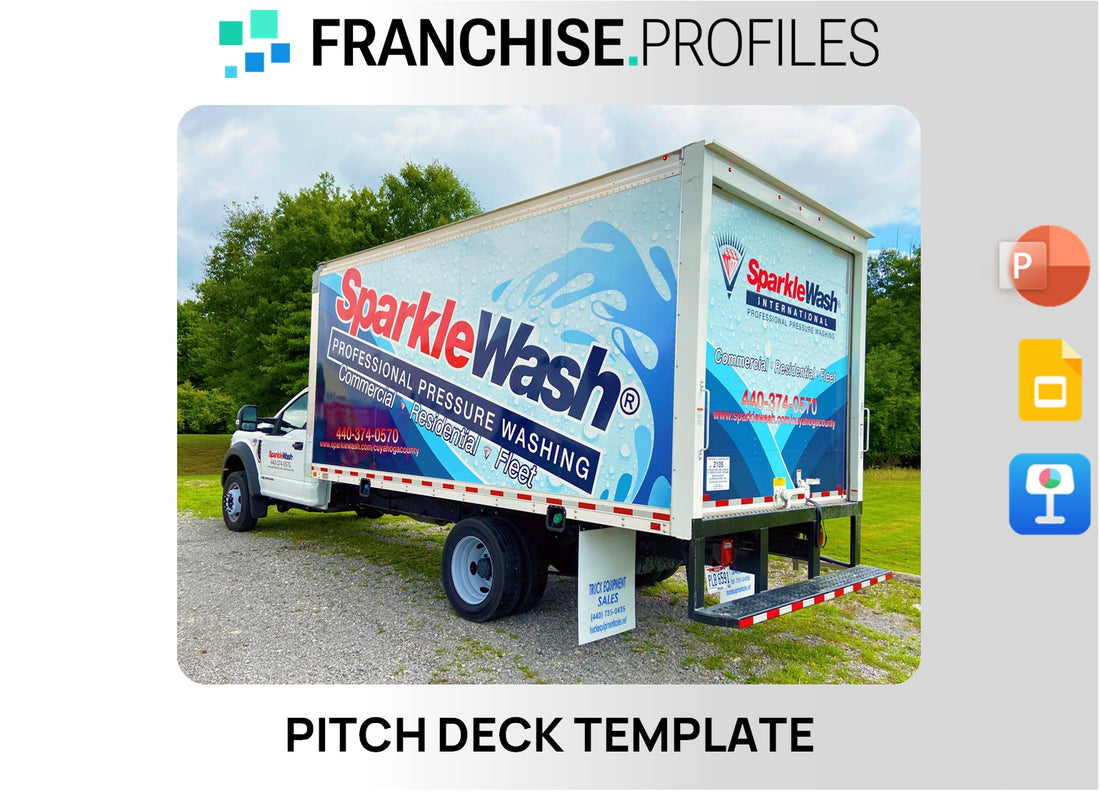 Sparkle Wash International Franchise Pitch Deck Template