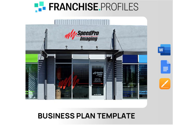 SpeedPro Imaging Franchise Business Plan Template